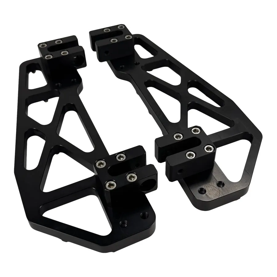 TC Bros. Pro Series MX Slim Floorboards for Harley Davidson Bagger Touring Models
