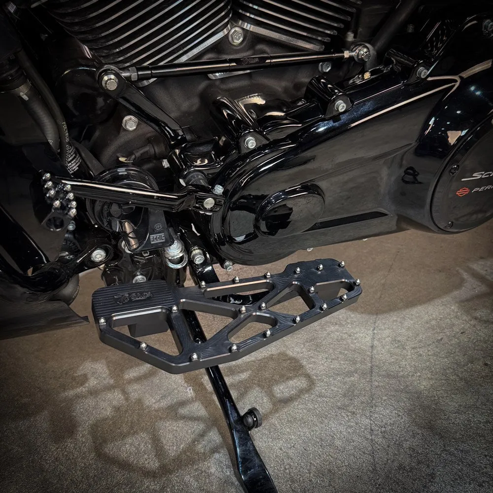 TC Bros. Pro Series MX Slim Floorboards for Harley Davidson Bagger Touring Models
