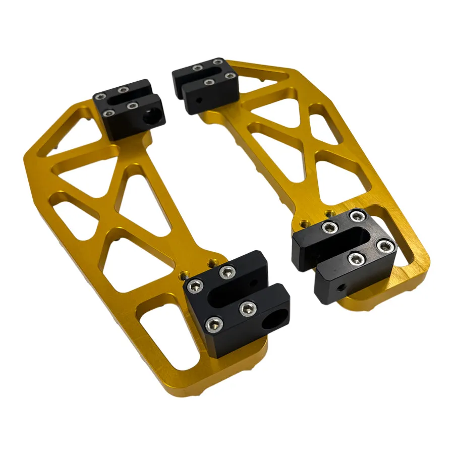 TC Bros. Pro Series MX Slim Floorboards for Harley Davidson Bagger Touring Models