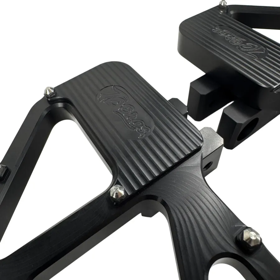 TC Bros. Pro Series MX Slim Floorboards for Harley Davidson Bagger Touring Models