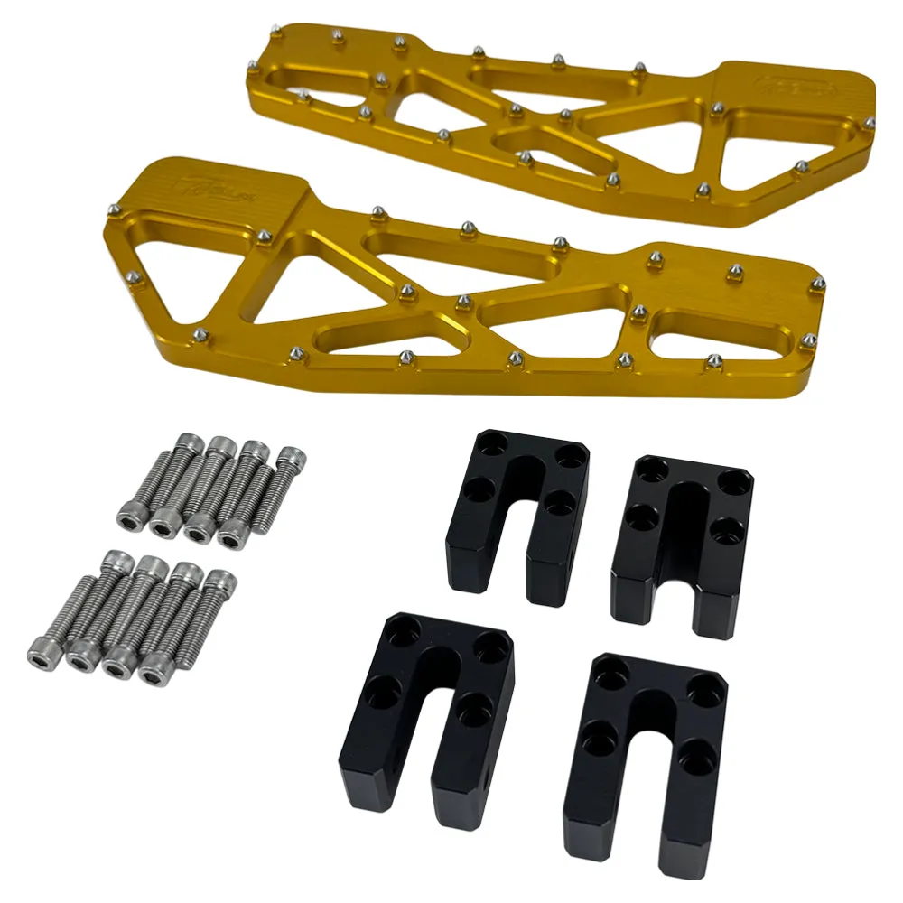 TC Bros. Pro Series MX Slim Floorboards for Harley Davidson Bagger Touring Models