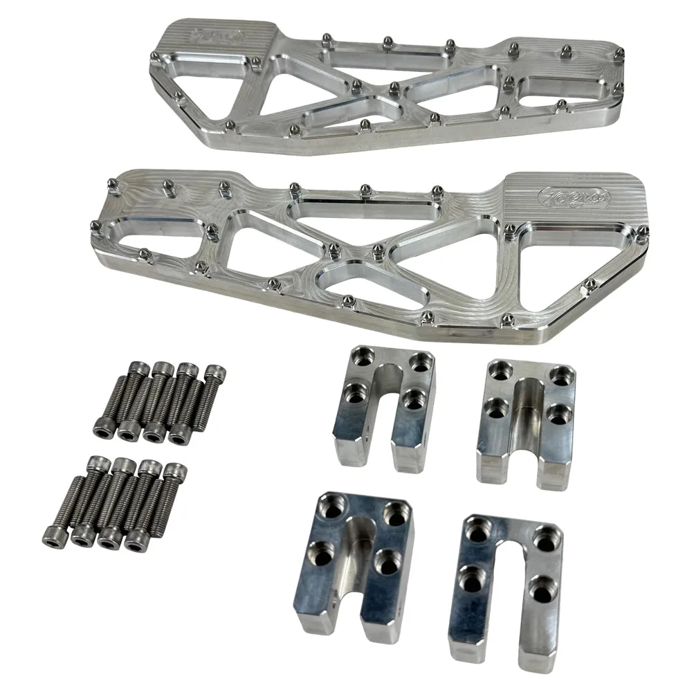 TC Bros. Pro Series MX Slim Floorboards for Harley Davidson Bagger Touring Models