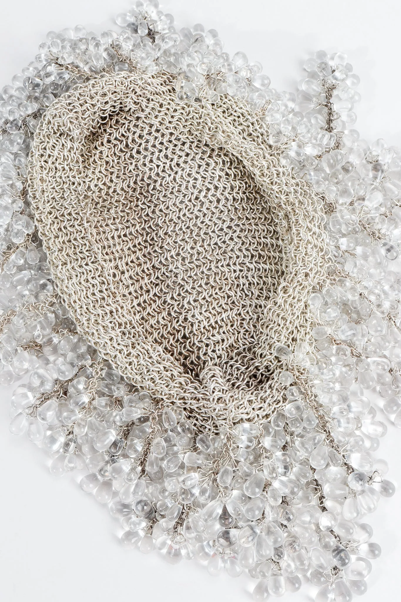 Teardrop Beaded Casque Cap