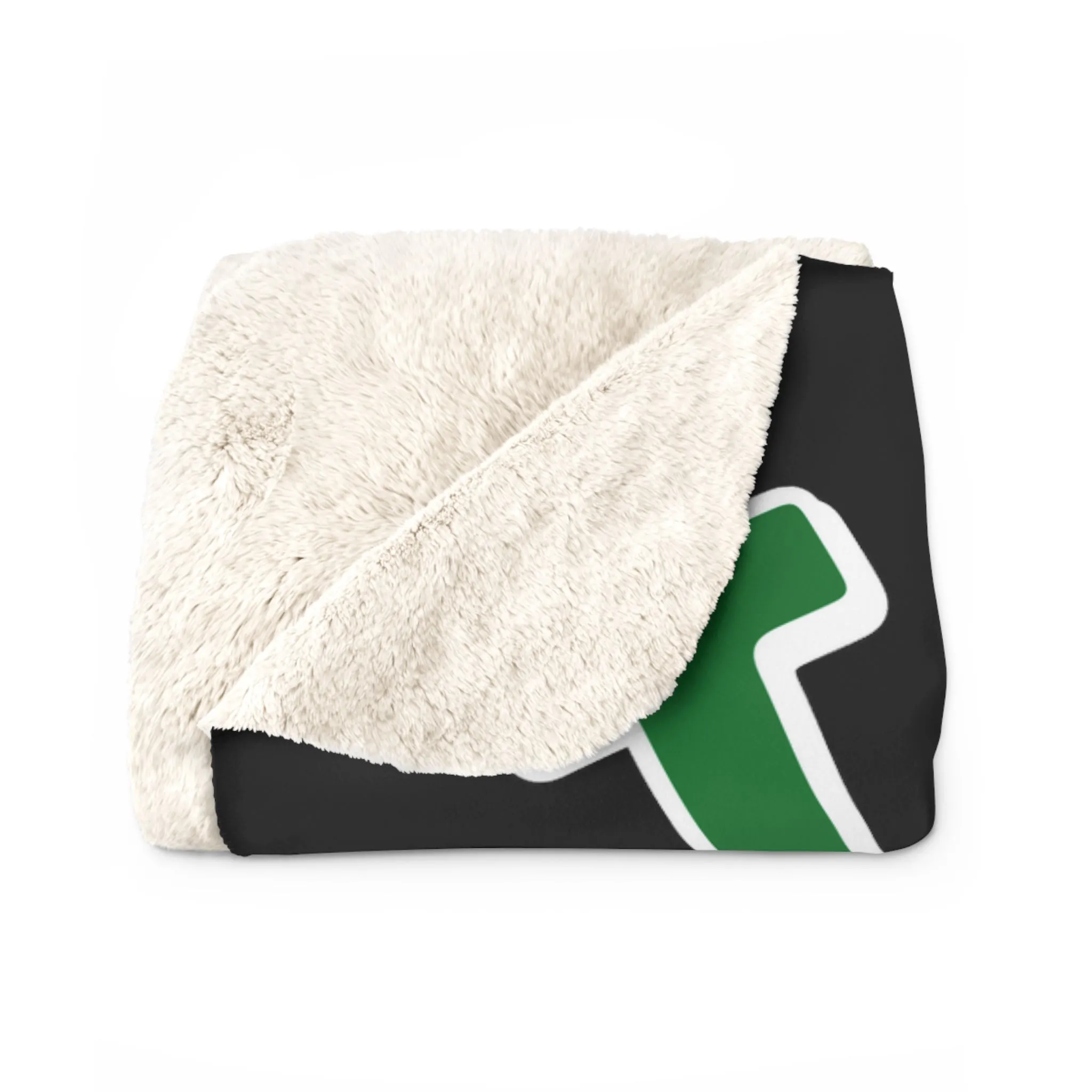 Title Town Boston Basketball Sherpa Fleece Blanket