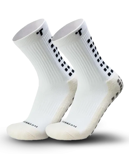 TRUsox® 3.0 Twin Pack: 2 WHITE Cushioned #2050