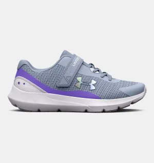 Under Armour Girls' Pre-School UA Surge 3 AC Running Shoes