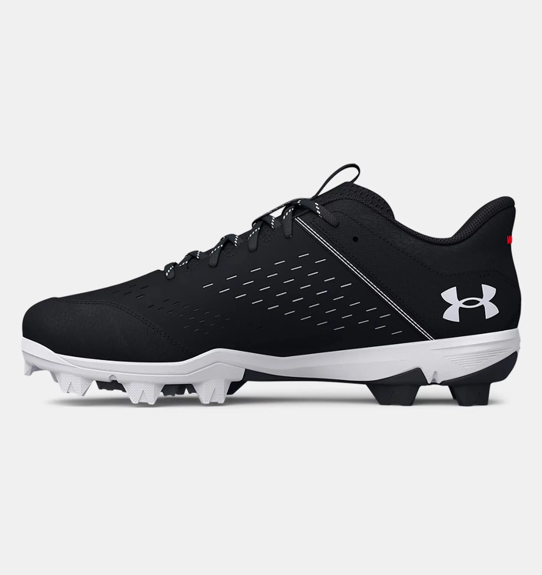 Under Armour Leadoff Low RM Men's Molded Cleat - Black/White