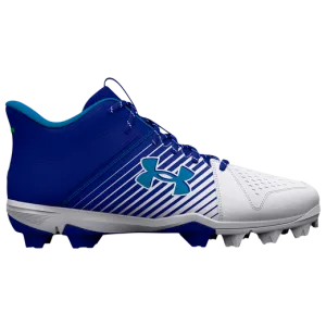 UnderArmour Men's UA Leadoff Mid RM Baseball Cleats Royal 3025590-400