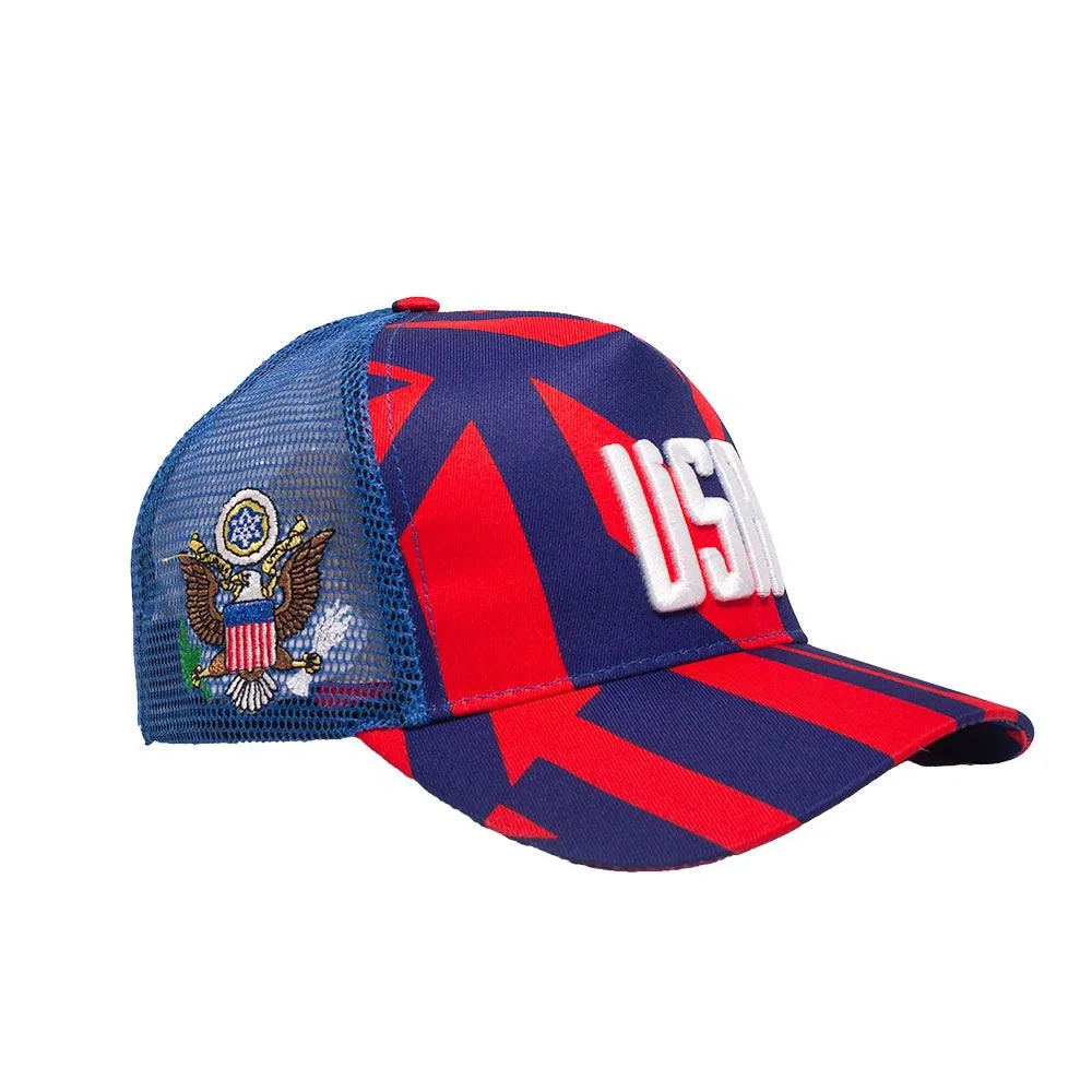 USA SOCCER TRUCKER HAT