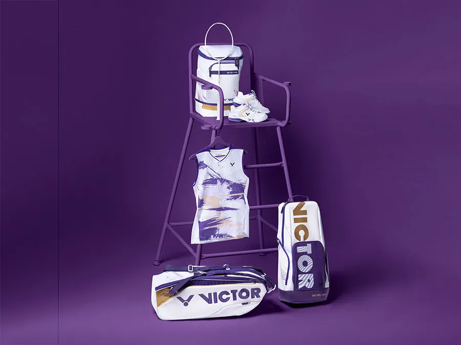 Victor Tai Tzu Ying P9200TTY A Court Shoe [Bright White/Purple]