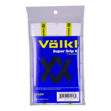 Volkl Super Grip II Overgrip 12 Pack (White)