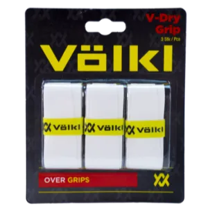 Volkl V-Dry Overgrip 3 Pack (White)