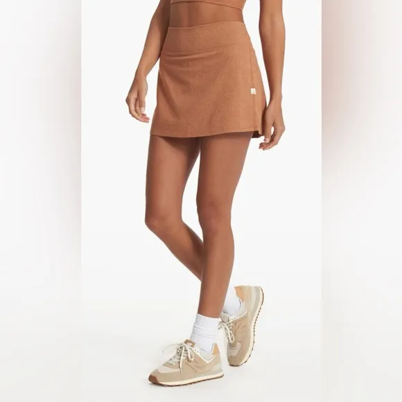 vuori Halo Performance Skirt Palo Santo Heather