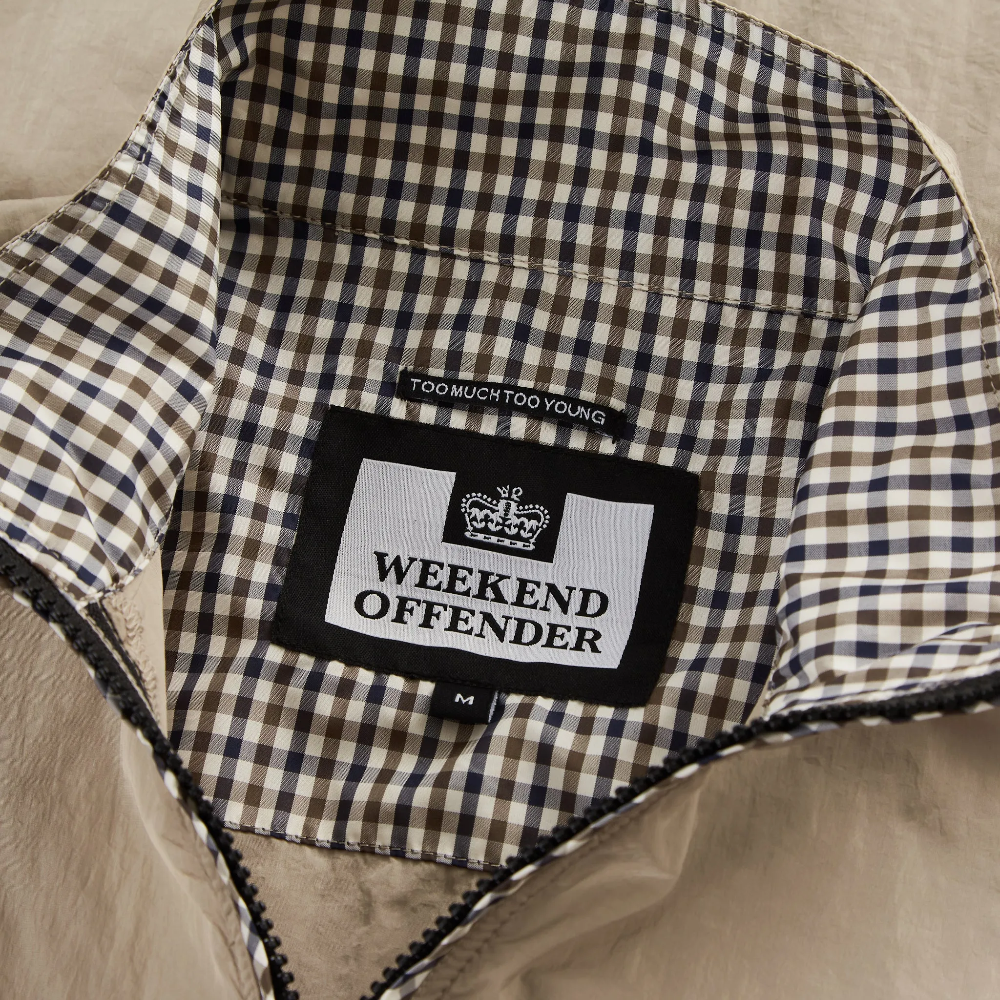 Weekend Offender Covington Lightweight Over Top Jacket - Porcino