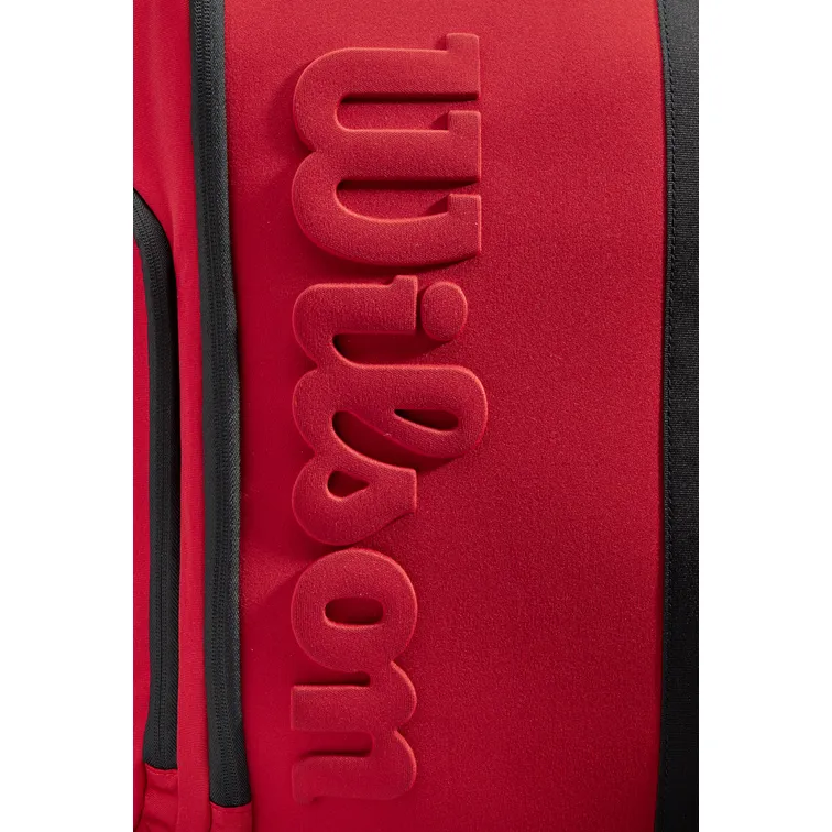 Wilson Clash V2 Super Tour Black & Red Backpack