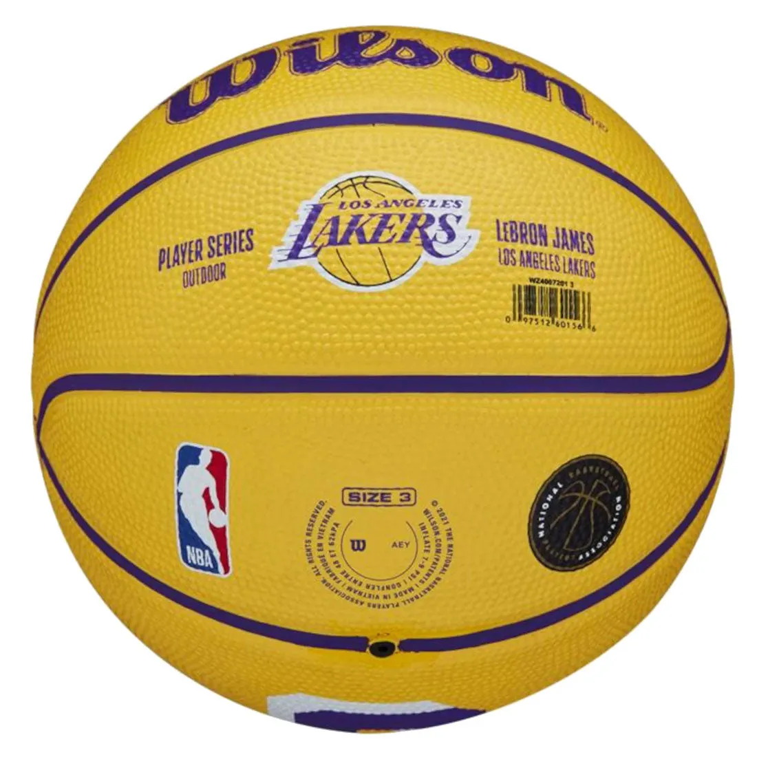Wilson NBA Player Icon Mini Ball Lebron James Basketball