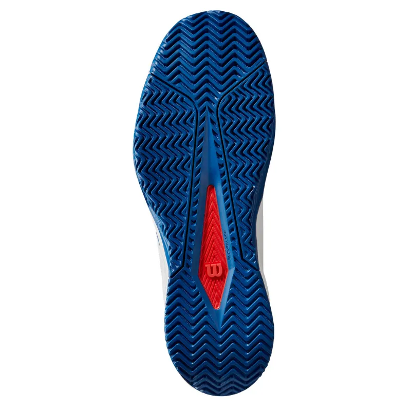 Wilson Rush Pro Lite Men Tennis Shoes - White/Blue