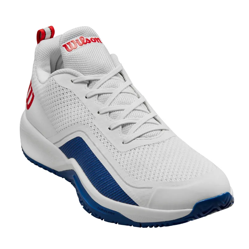 Wilson Rush Pro Lite Men Tennis Shoes - White/Blue