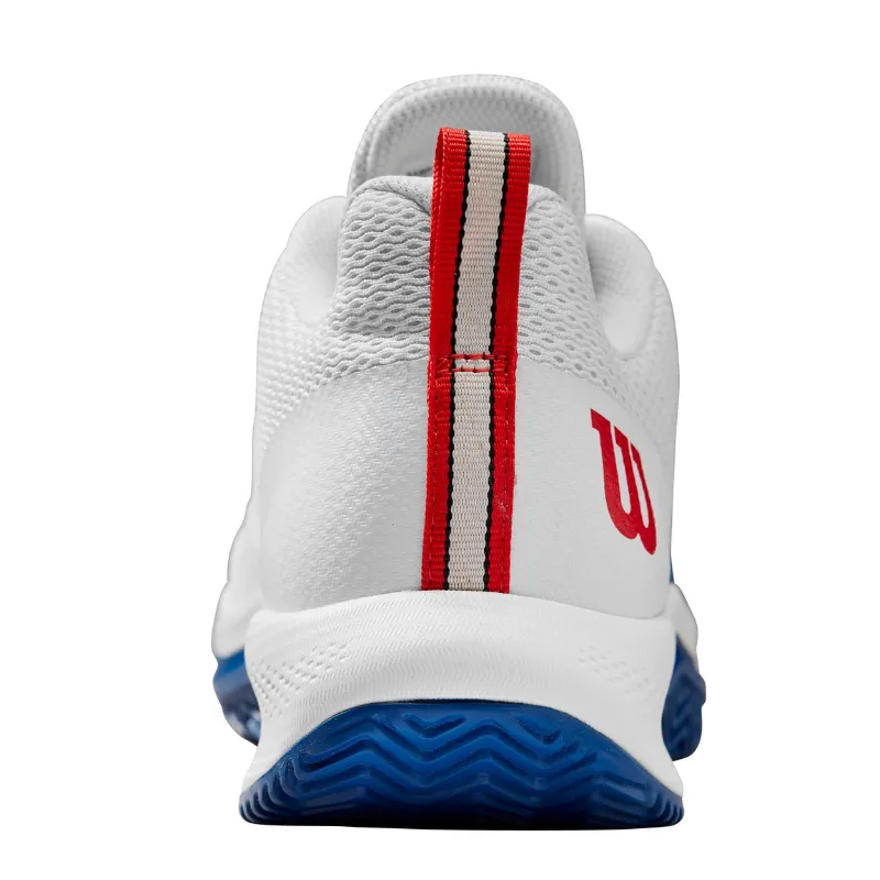 Wilson Rush Pro Lite Men Tennis Shoes - White/Blue