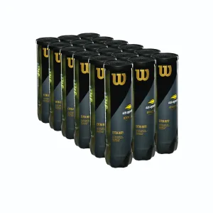 Wilson US Open Extra Duty 4 Tennis Ball Case - 18 Cans