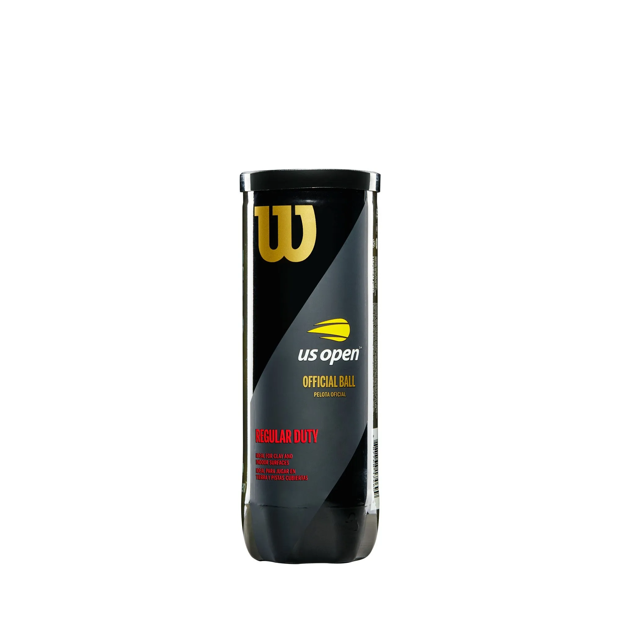 Wilson US Open Regular Duty - 3 Tennis Ball Can
