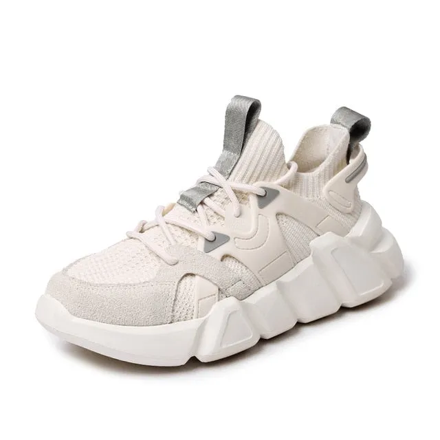 Women Chunky Sneakers Platform Running Casual Couple Sport  Shoes