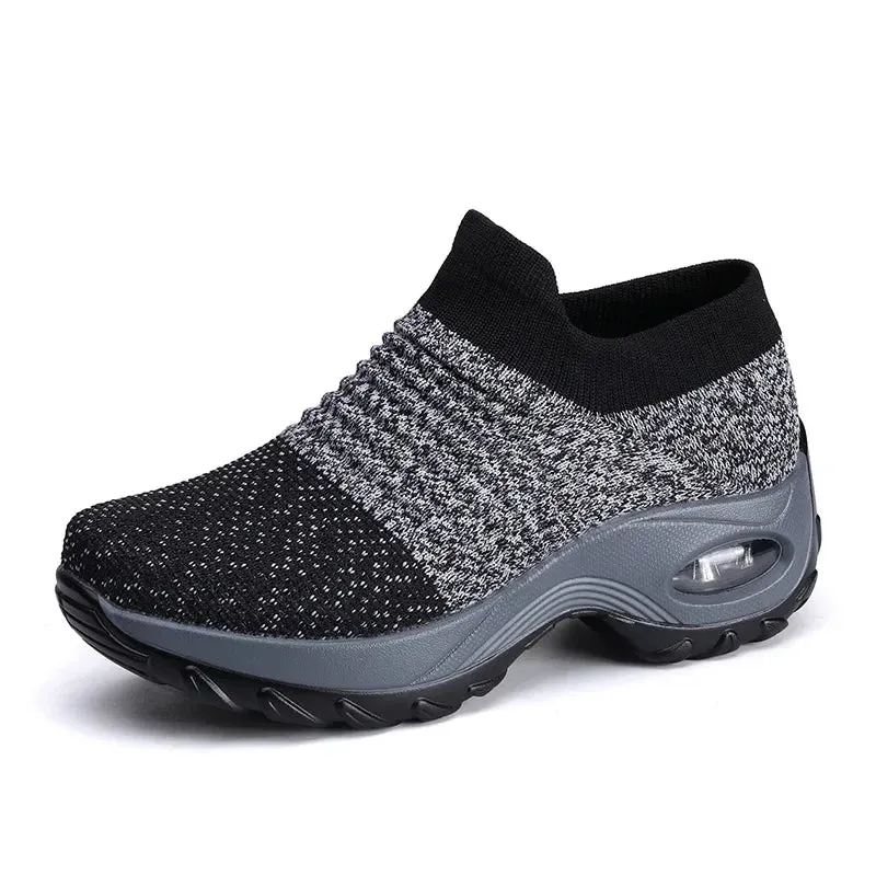 Women Fashion Comfort Sneakers Mesh Breathable Cushion