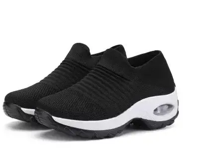 Women Fashion Comfort Sneakers Mesh Breathable Cushion
