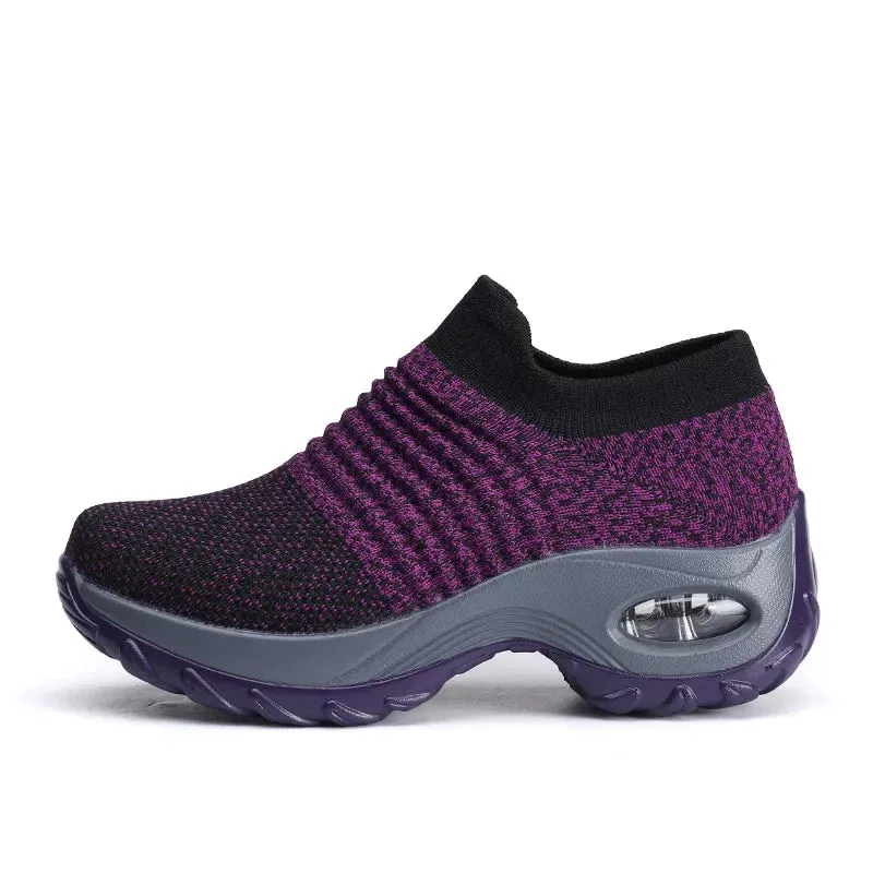 Women Fashion Comfort Sneakers Mesh Breathable Cushion