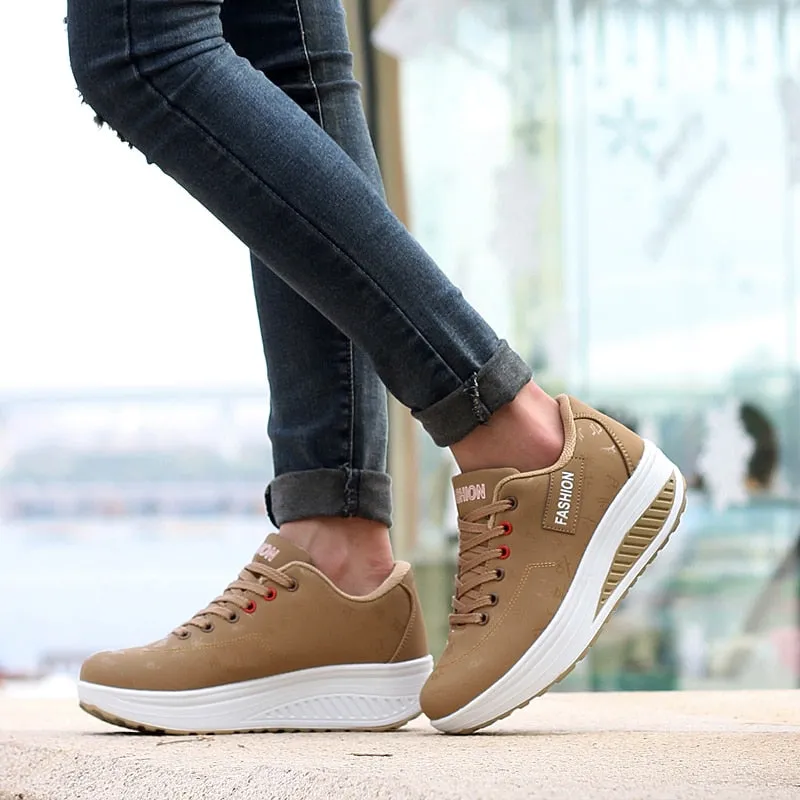 Women Fashion Sport Comfortable Shake Shoes
