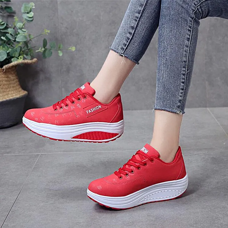 Women Fashion Sport Comfortable Shake Shoes