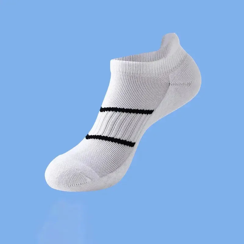 Women Running Sports Socks Basketball Breathable Anti Slip Sport Cycling Walking Women Outdoor Sock Cotton Athletic No Sweat Sock