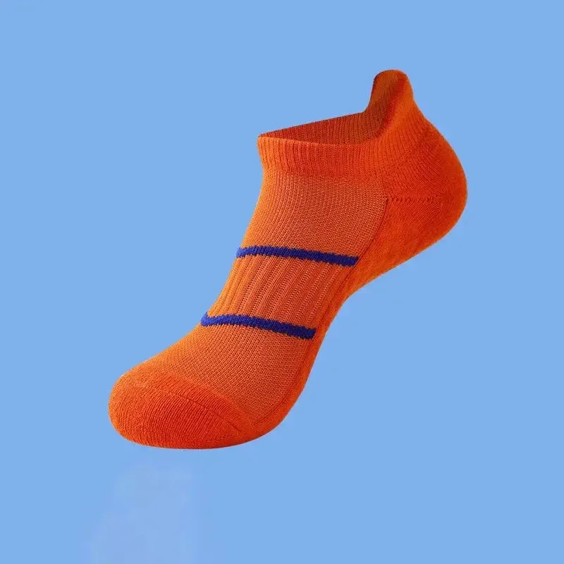 Women Running Sports Socks Basketball Breathable Anti Slip Sport Cycling Walking Women Outdoor Sock Cotton Athletic No Sweat Sock