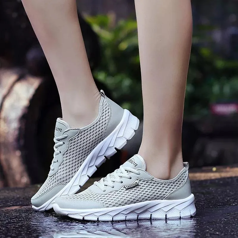 Women Sports Breathable Mesh Running Shoes