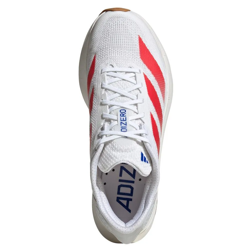 Women`s Adizero SL2 Running Shoes White and Pure Ruby