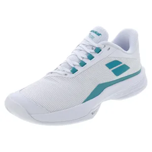 Women`s Jet Tere 2 Tennis Shoes White and Baltic