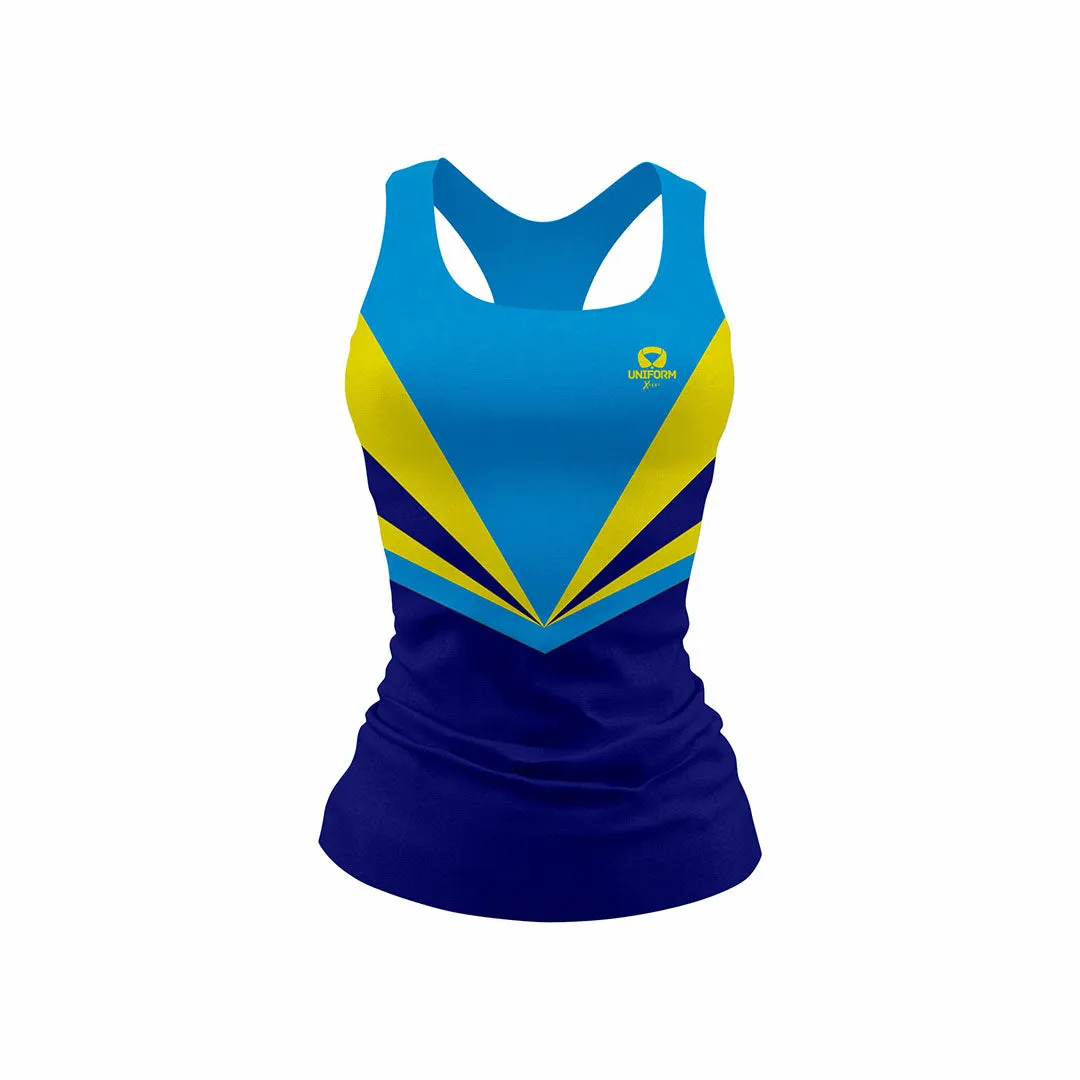 Women's Netball Uniform Set | Custom Jerseys & Skirts for Teams