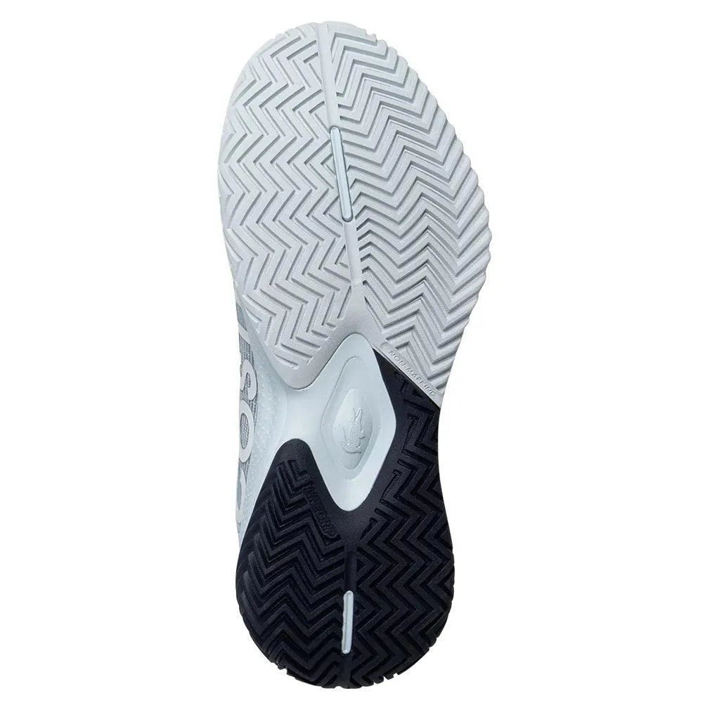 Women`s Power Serve Tennis Shoes Light Blue and Navy