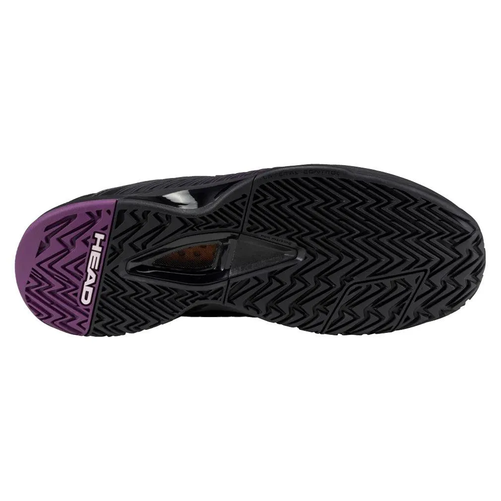 Women`s Revolt Pro 4.5 Tennis Shoes Black and Plum