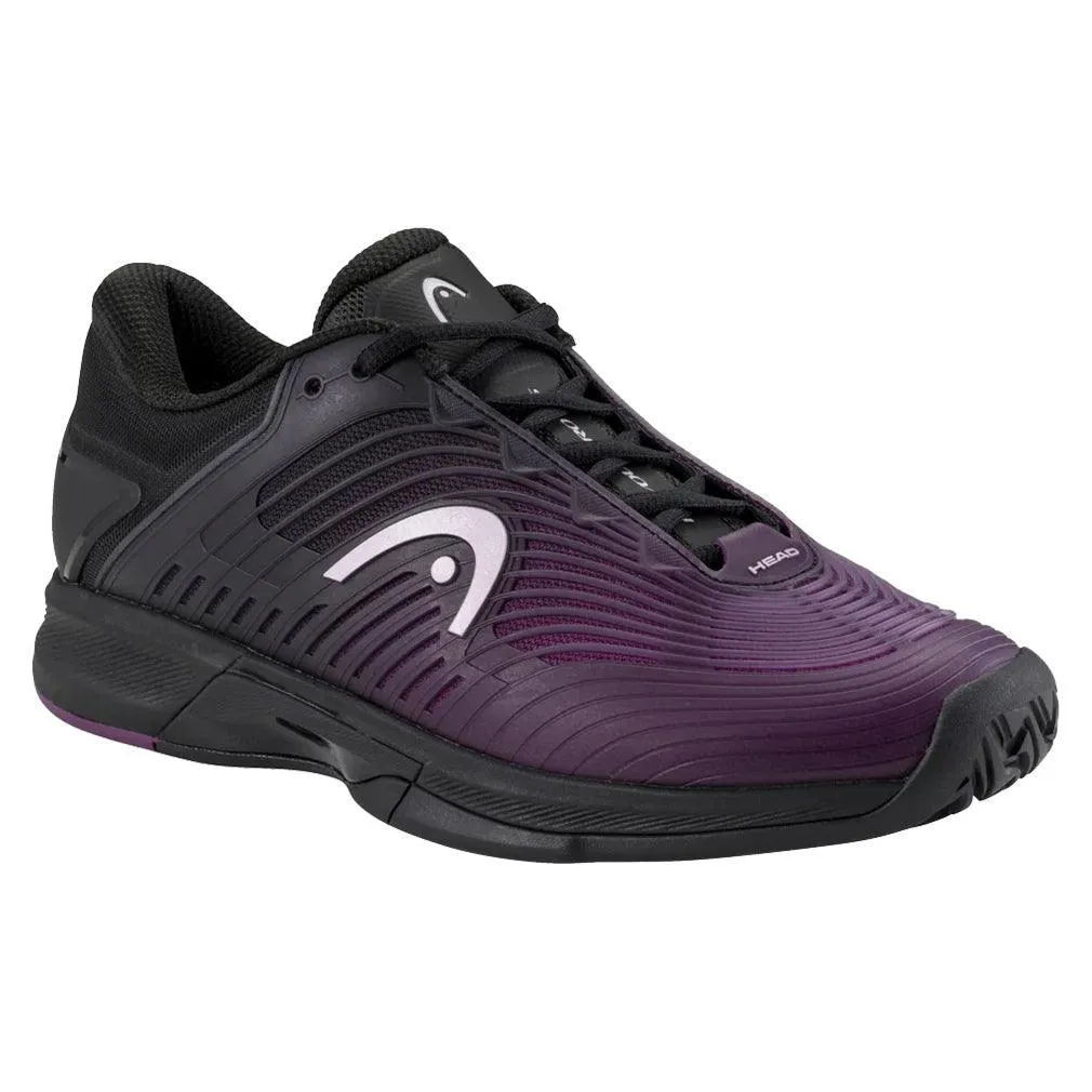 Women`s Revolt Pro 4.5 Tennis Shoes Black and Plum