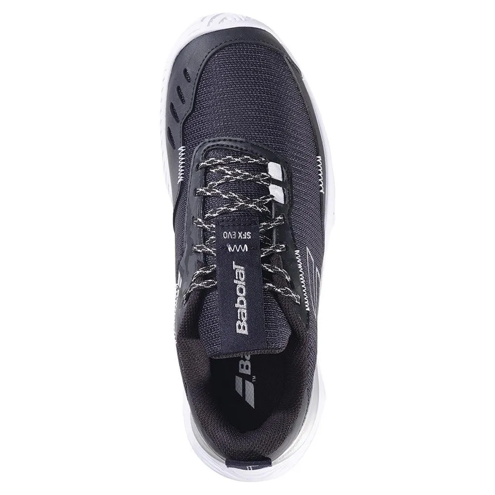 Women`s SFX Evo Tennis Shoes Black and Silver