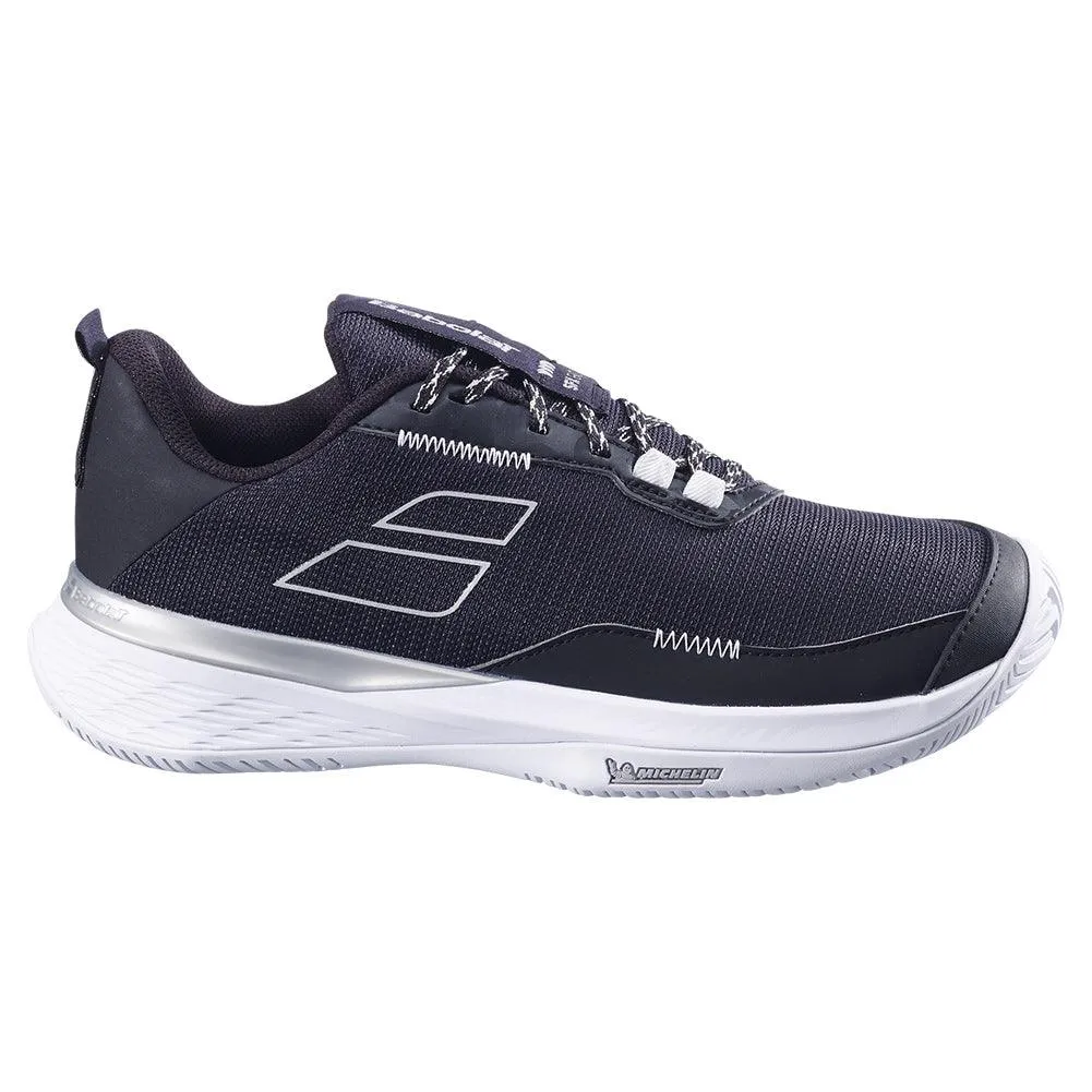 Women`s SFX Evo Tennis Shoes Black and Silver