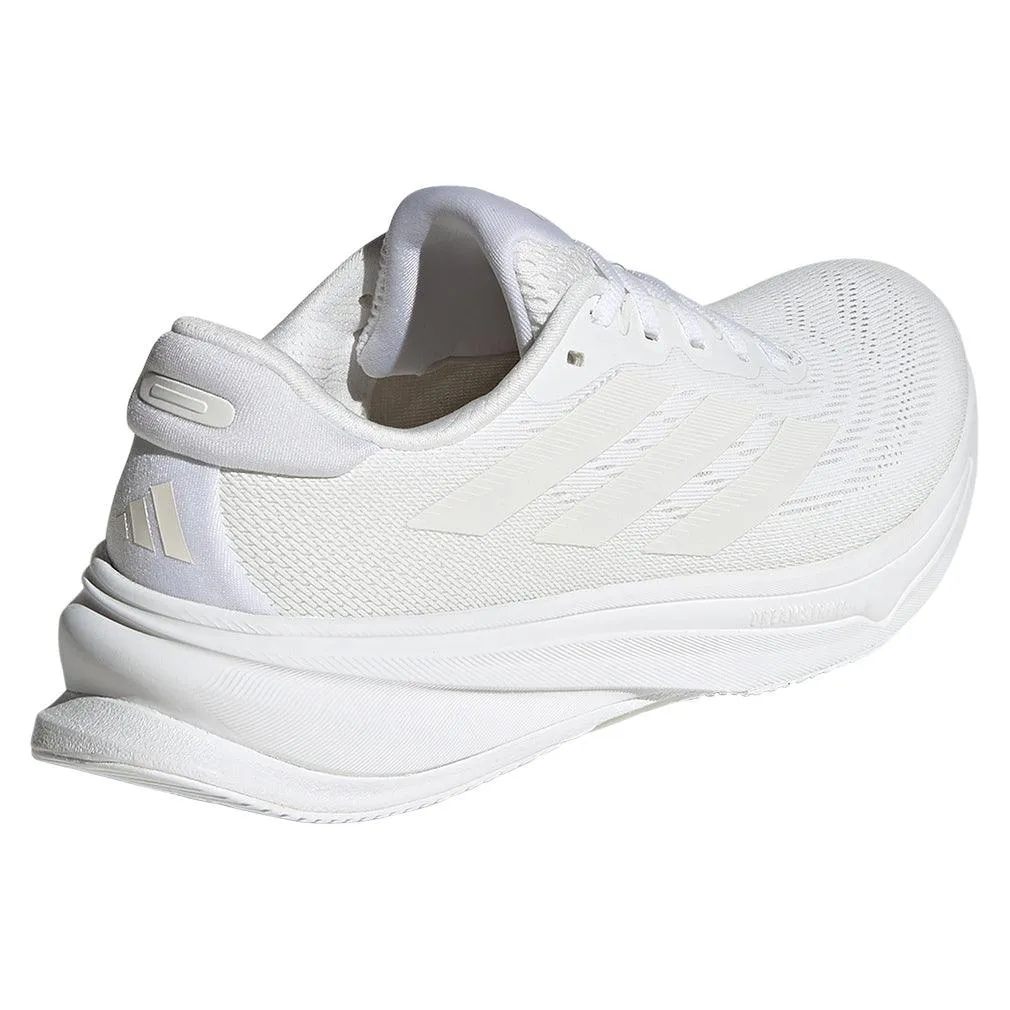 Women`s Supernova Rise 2 Running Shoes White and Crystal White