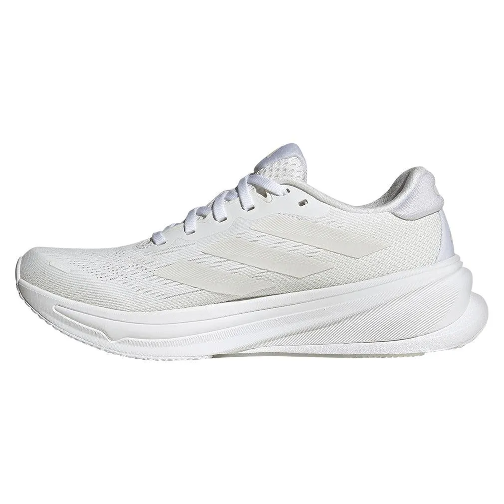 Women`s Supernova Rise 2 Running Shoes White and Crystal White
