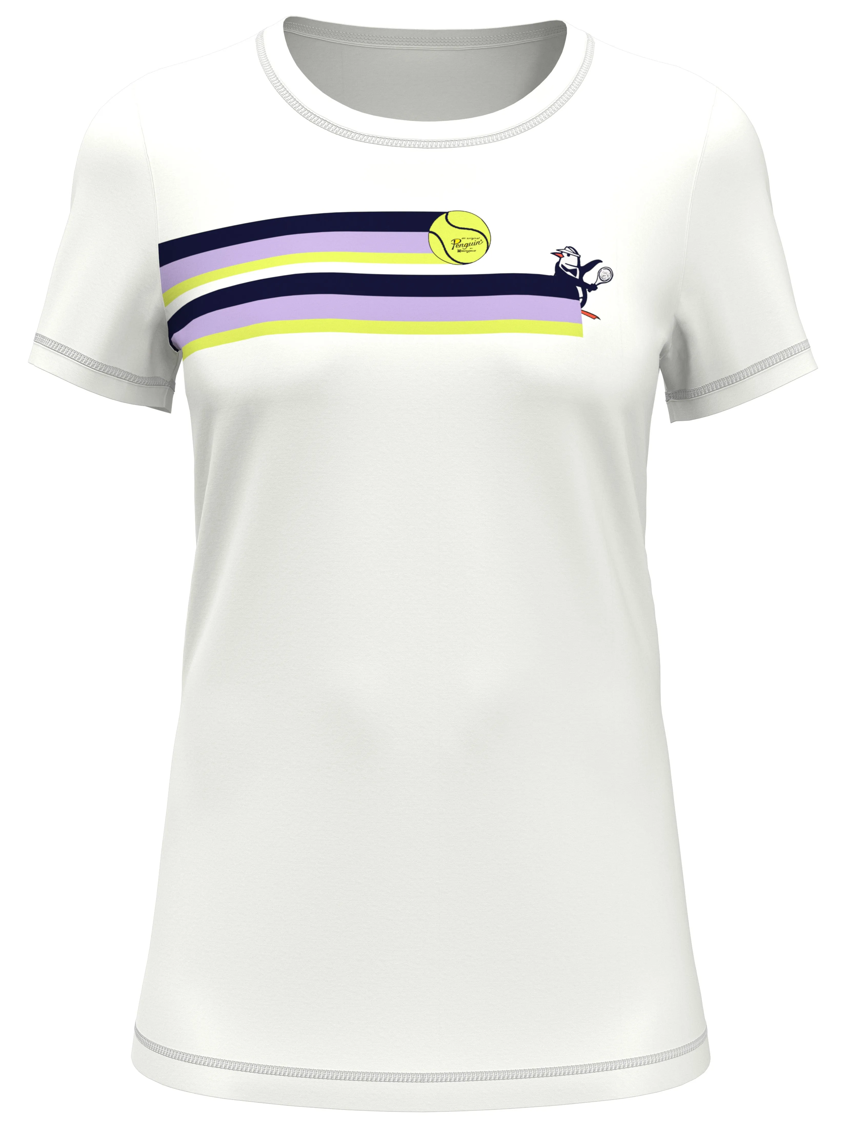 Women's Tennis Racquet Pete Color Block Tee