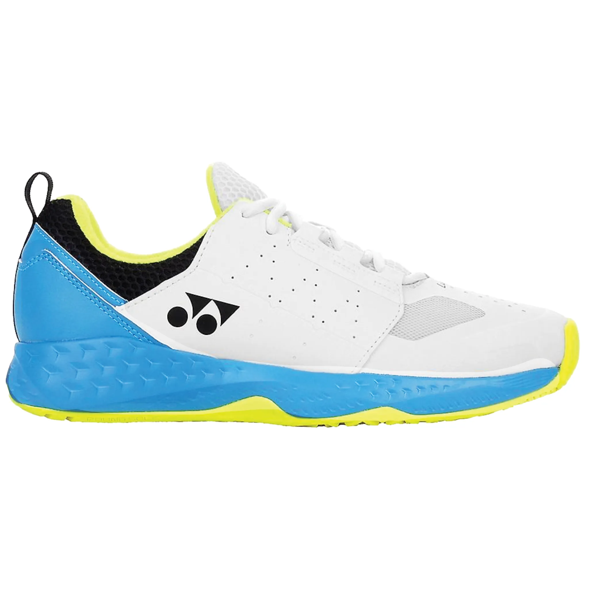 Yonex Mens Lumio 4 Tennis Shoes - White/Ocean Blue