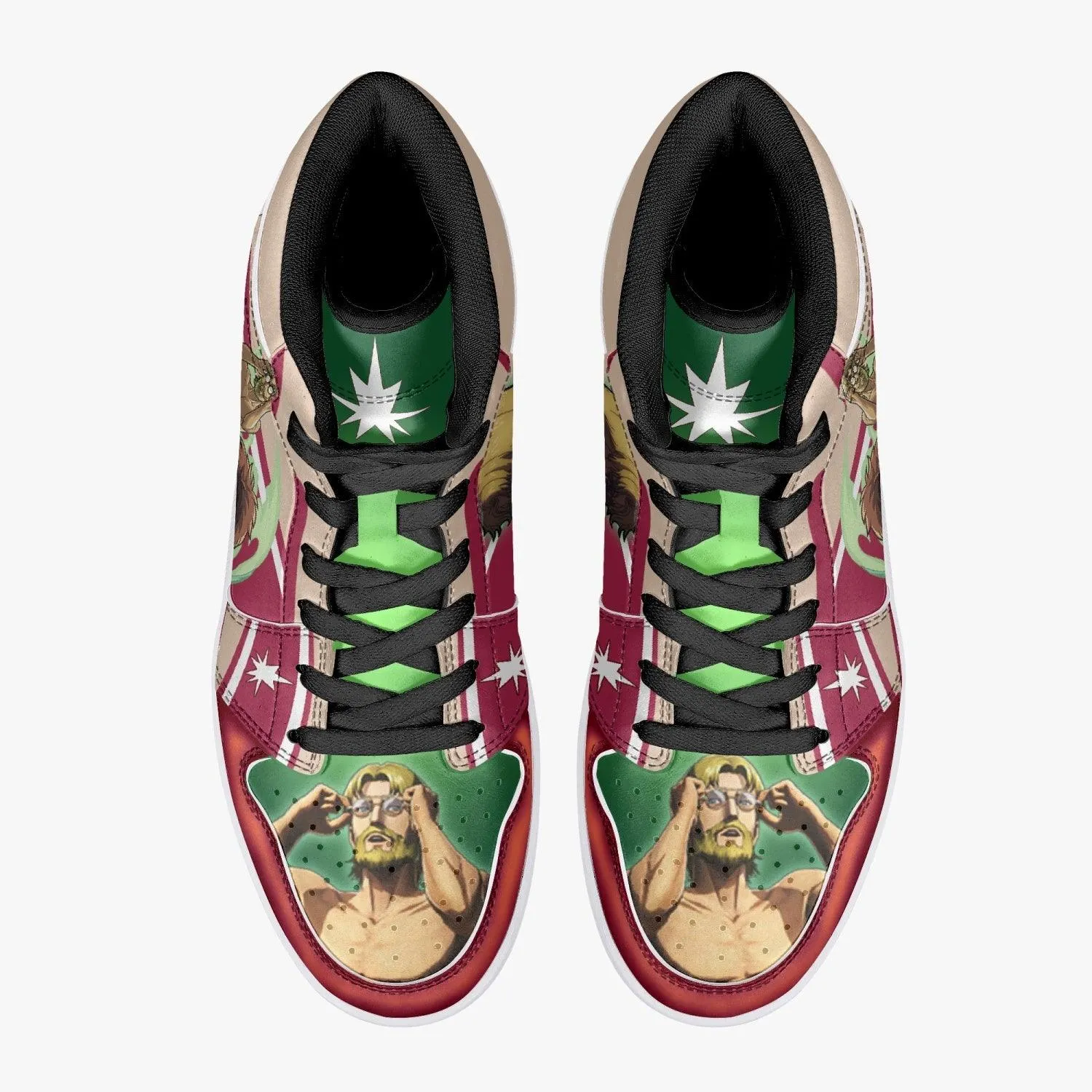 Zeke Yeager Attack on Titan Mid 1 Basketball Shoes