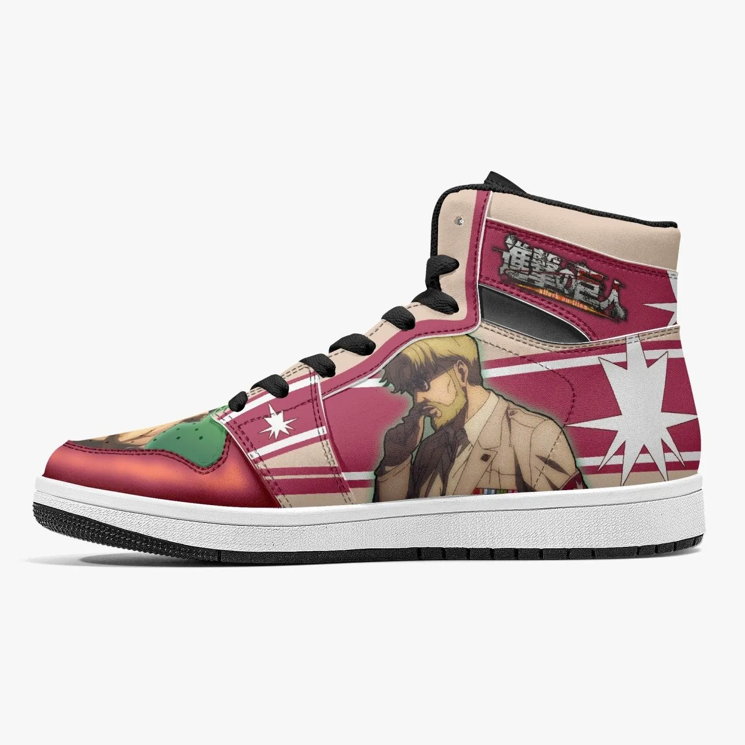 Zeke Yeager Attack on Titan Mid 1 Basketball Shoes