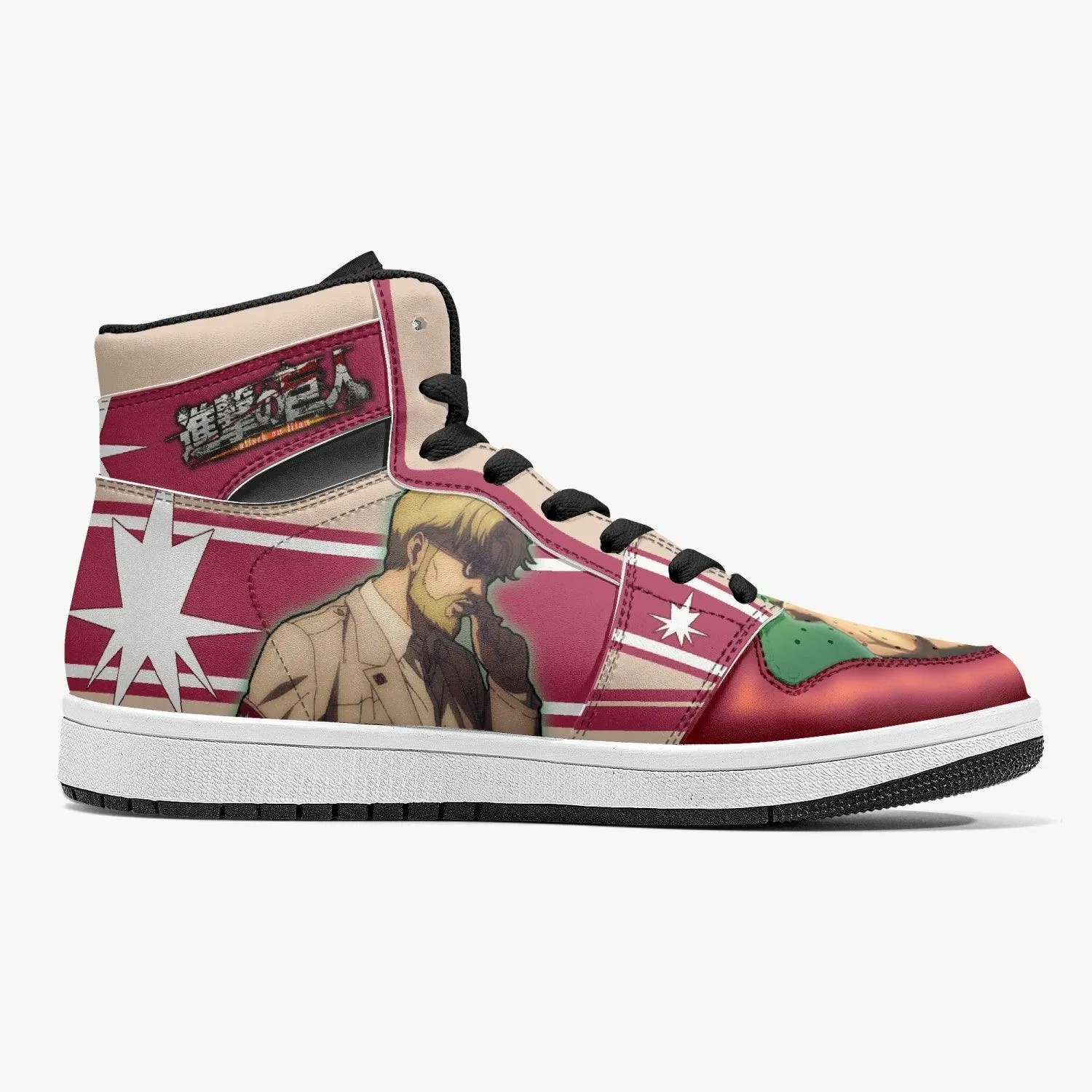 Zeke Yeager Attack on Titan Mid 1 Basketball Shoes